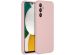 Accezz Liquid Silicone Backcover Samsung Galaxy A34 (5G) - Roze