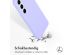 Accezz Liquid Silicone Backcover Samsung Galaxy S23 - Paars