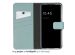 Selencia Echt Lederen Bookcase Samsung Galaxy A54 (5G) - Air Blue