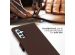 Selencia Echt Lederen Bookcase Samsung Galaxy A54 (5G) - Bruin