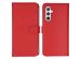 Selencia Echt Lederen Bookcase Samsung Galaxy A54 (5G) - Rood