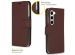 Accezz Wallet Softcase Bookcase Samsung Galaxy S23 Plus - Bruin