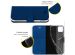 Accezz Wallet Softcase Bookcase Galaxy A22 (5G) - Donkerblauw