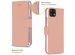 Accezz Wallet Softcase Bookcase Samsung Galaxy A22 (5G) - Rosé Goud