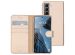 Accezz Wallet Softcase Bookcase Samsung Galaxy S22 - Goud