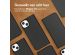 Accezz Premium Leather Slim Bookcase iPhone 13 - Zwart