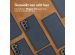 Accezz Premium Leather Slim Bookcase Samsung Galaxy S21 - Donkerblauw