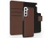 Accezz Premium Leather 2 in 1 Wallet Bookcase Samsung Galaxy S21 - Bruin
