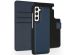 Accezz Premium Leather 2 in 1 Wallet Bookcase Samsung Galaxy S21 FE - Donkerblauw