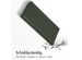Accezz Premium Leather Slim Bookcase Samsung Galaxy S22 Ultra - Groen
