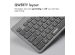 Accezz Premium Desktop QWERTY Bluetooth Keyboard - Grijs