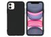 Accezz Color Backcover iPhone 11 - Zwart
