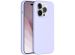 Accezz Liquid Silicone Backcover iPhone 14 Pro - Paars
