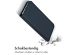 Accezz Premium Leather Slim Bookcase iPhone 14 Pro Max - Donkerblauw