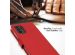 Selencia Echt Lederen Bookcase Samsung Galaxy A13 (4G) - Rood