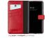 Selencia Echt Lederen Bookcase Samsung Galaxy A53 - Rood