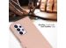 Selencia Echt Lederen Bookcase Samsung Galaxy A33 - Dusty Pink