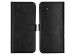 Selencia Echt Lederen Bookcase Samsung Galaxy A13 (5G) / A04s - Zwart