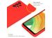 Accezz Liquid Silicone Backcover Samsung Galaxy A33 - Rood