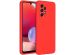 Accezz Liquid Silicone Backcover Samsung Galaxy A33 - Rood