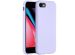 Accezz Liquid Silicone Backcover iPhone SE (2022 / 2020) / 8 / 7 - Paars