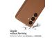 Accezz MagSafe Leather Backcover Samsung Galaxy S24 - Sienna Brown