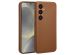 Accezz MagSafe Leather Backcover Samsung Galaxy S24 - Sienna Brown