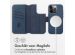 Accezz Leather Bookcase 2-in-1 met MagSafe iPhone 15 Pro - Nightfall Blue
