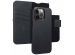 Accezz Leather Bookcase 2-in-1 met MagSafe iPhone 15 Pro Max - Onyx Black