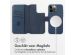 Accezz Leather Bookcase 2-in-1 met MagSafe iPhone 15 Pro Max - Nightfall Blue