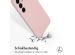 Accezz Liquid Silicone Backcover Samsung Galaxy S24 Plus - Roze