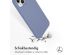 Accezz Liquid Silicone Backcover iPhone 15 Plus - Lavender Grey