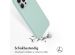 Accezz Liquid Silicone Backcover iPhone 15 Pro Max - Sky Blue