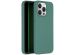 Accezz Liquid Silicone Backcover iPhone 15 Pro Max - Donkergroen