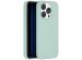 Accezz Liquid Silicone Backcover met MagSafe iPhone 15 Pro - Sky Blue