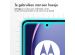 Accezz Gehard Glas Screenprotector Motorola Moto G84 - Transparant