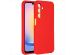 Accezz Liquid Silicone Backcover Samsung Galaxy A25 - Rood