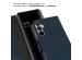 Selencia Echt Lederen Bookcase Samsung Galaxy A35 - Blauw