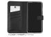 Selencia Echt Lederen Bookcase Samsung Galaxy A35 - Zwart