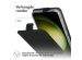 Accezz Flipcase Samsung Galaxy S24 Plus - Zwart