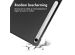 Accezz Trifold Bookcase Samsung Tab S9 FE / Tab S9 - Zwart