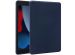 Accezz Liquid Silicone Backcover iPad 9 (2021) 10.2 inch / iPad 8 (2020) 10.2 inch / iPad 7 (2019) 10.2 inch - Donkerblauw