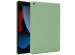 Accezz Liquid Silicone Backcover iPad 9 (2021) 10.2 inch / iPad 8 (2020) 10.2 inch / iPad 7 (2019) 10.2 inch - Lichtgroen