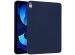 Accezz Liquid Silicone Backcover met penhouder iPad Air 5 (2022) / Air 4 (2020) - Donkerblauw