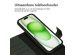 Accezz Premium Leather 2 in 1 Wallet Bookcase iPhone 15 Plus - Groen