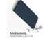 Accezz Premium Leather Slim Bookcase iPhone 15 Pro Max - Donkerblauw