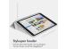 Accezz Smart Silicone Bookcase iPad 6 (2018) 9.7 inch / iPad 5 (2017) 9.7 inch - Grijs