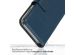 Selencia Echt Lederen Bookcase Samsung Galaxy A13 (4G) - Blauw