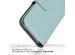 Selencia Echt Lederen Bookcase Samsung Galaxy A53 - Air Blue