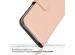 Selencia Echt Lederen Bookcase iPhone 14 Plus - Dusty Pink